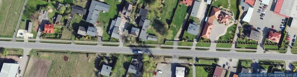 Zdjęcie satelitarne Hubala Henryka, mjr. ul.