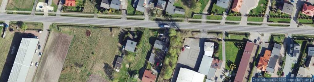 Zdjęcie satelitarne Hubala Henryka, mjr. ul.