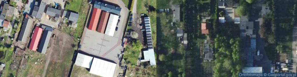 Zdjęcie satelitarne Hubala Henryka, mjr. ul.