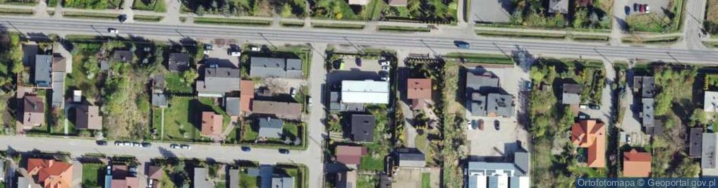 Zdjęcie satelitarne Hubala Henryka, mjr. ul.