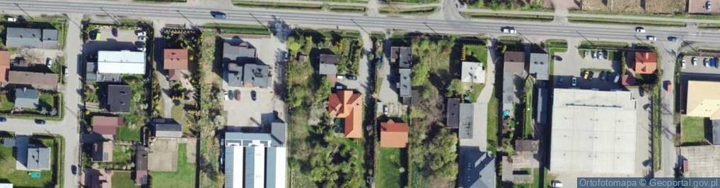 Zdjęcie satelitarne Hubala Henryka, mjr. ul.