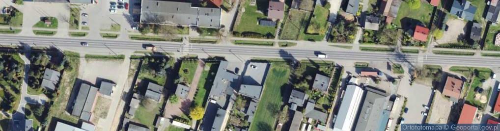 Zdjęcie satelitarne Hubala Henryka, mjr. ul.