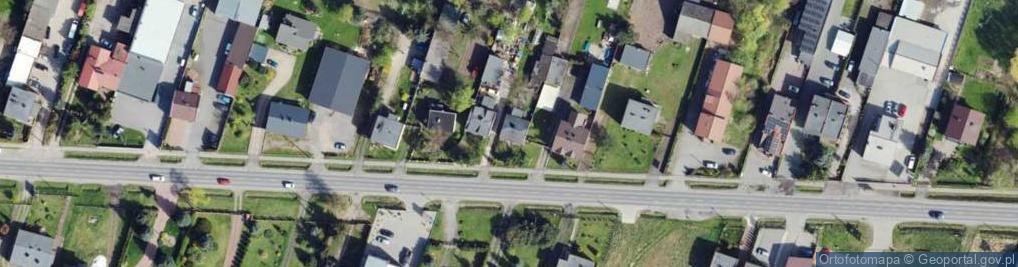 Zdjęcie satelitarne Hubala Henryka, mjr. ul.