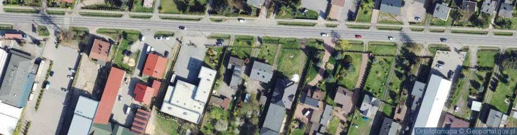 Zdjęcie satelitarne Hubala Henryka, mjr. ul.