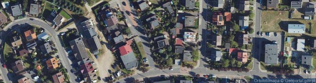 Zdjęcie satelitarne Hubego Michała ul.