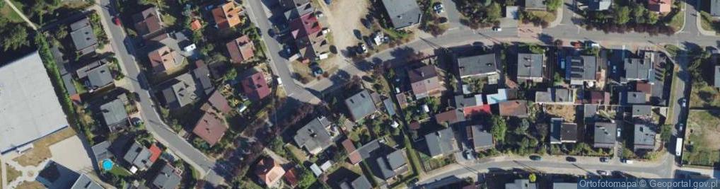 Zdjęcie satelitarne Hubego Michała ul.