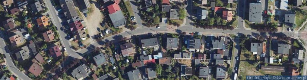 Zdjęcie satelitarne Hubego Michała ul.