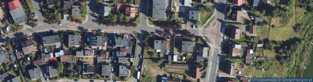 Zdjęcie satelitarne Hubego Michała ul.