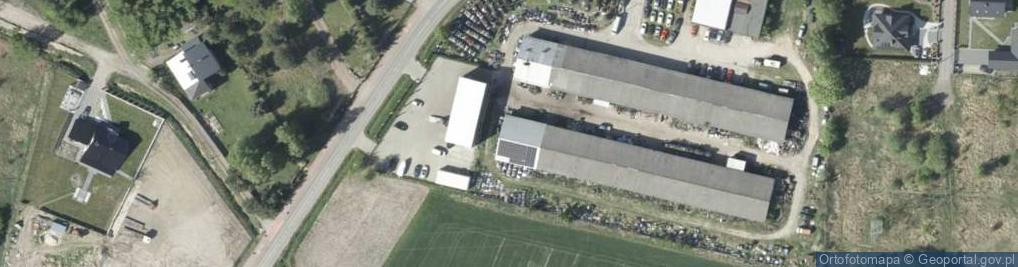 Zdjęcie satelitarne Hubala Henryka, mjr. ul.