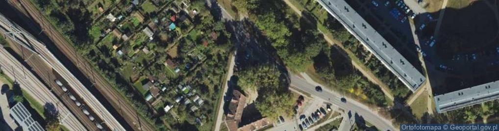 Zdjęcie satelitarne Hynka Franciszka ul.