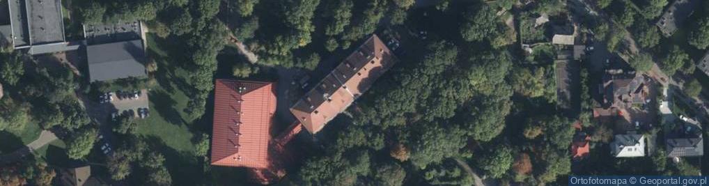 Zdjęcie satelitarne I Pułku Szwoleżerów ul.