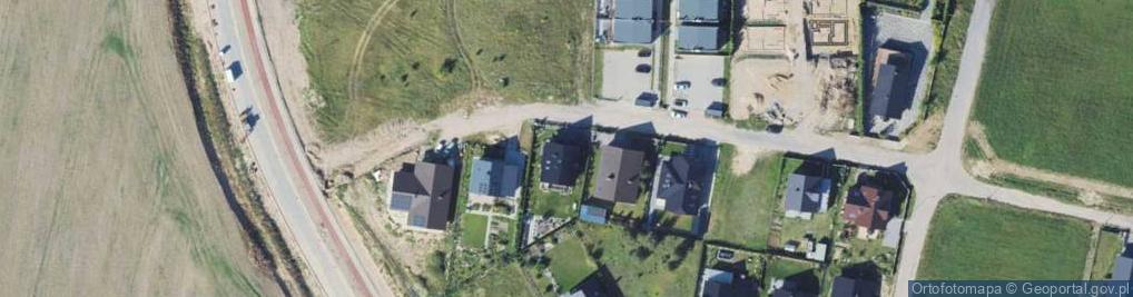 Zdjęcie satelitarne I Batalionu Strzelców ul.