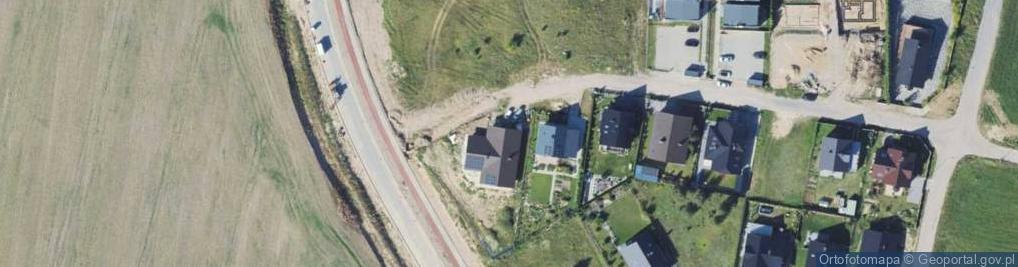 Zdjęcie satelitarne I Batalionu Strzelców ul.