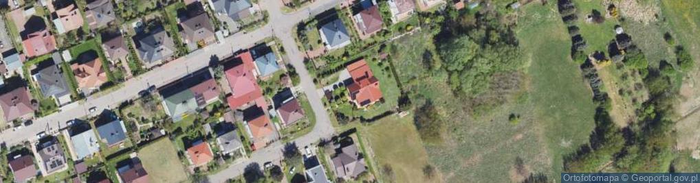 Zdjęcie satelitarne I Pułku Strzelców Konnych ul.