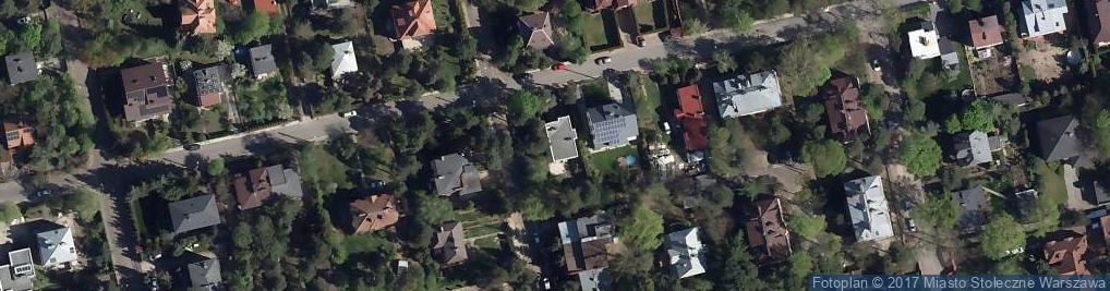 Zdjęcie satelitarne I Poprzeczna ul.