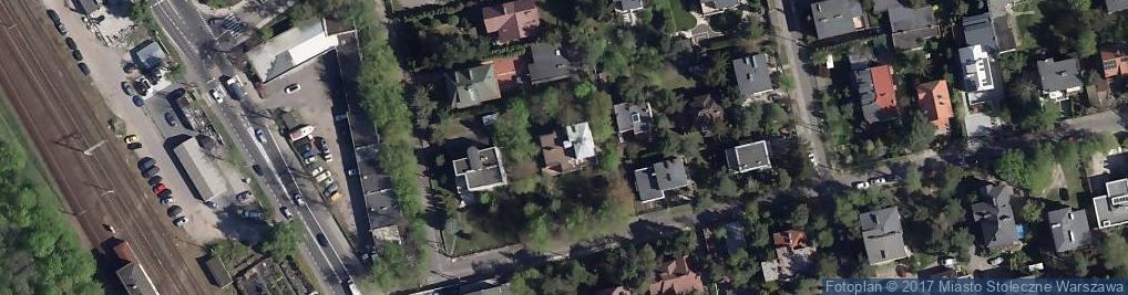 Zdjęcie satelitarne I Poprzeczna ul.