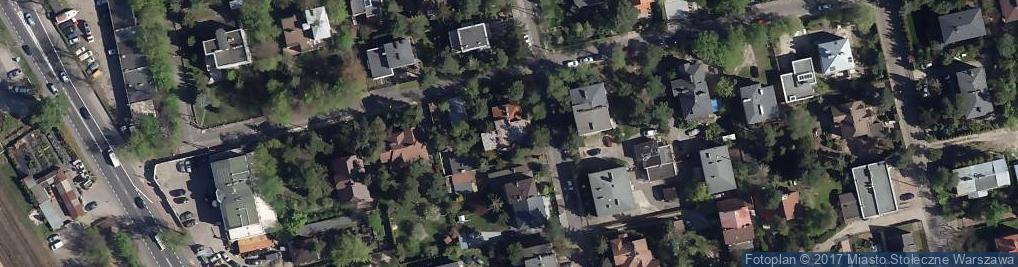 Zdjęcie satelitarne I Poprzeczna ul.