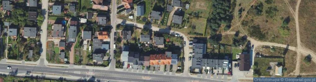 Zdjęcie satelitarne I Morskiego Pułku Strzelców ul.