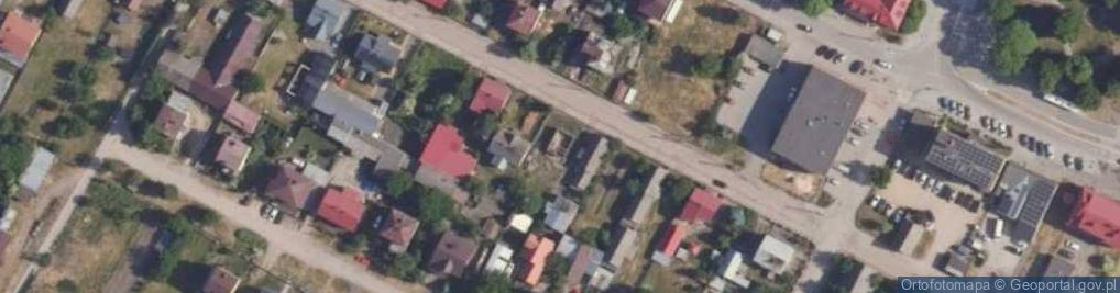 Zdjęcie satelitarne I Dywizji ul.