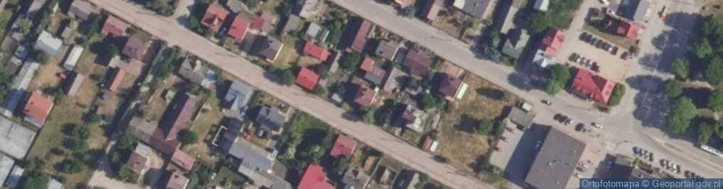 Zdjęcie satelitarne I Dywizji ul.