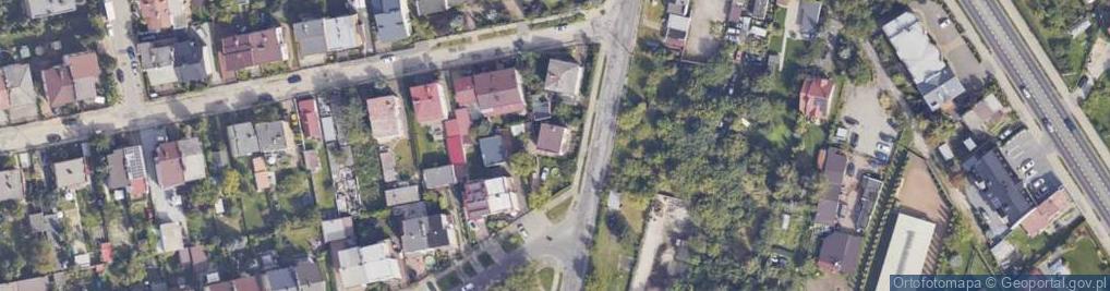 Zdjęcie satelitarne Idalińska ul.