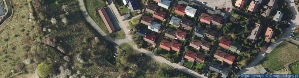 Zdjęcie satelitarne II Brygady ul.