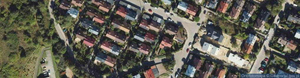 Zdjęcie satelitarne II Brygady ul.