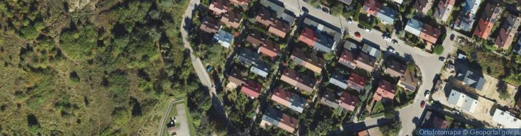 Zdjęcie satelitarne II Brygady ul.