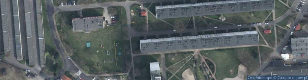 Zdjęcie satelitarne II Brygady Legionów ul.