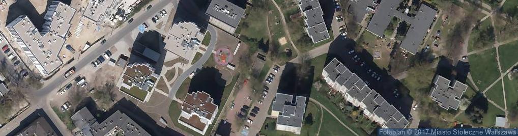 Zdjęcie satelitarne II Rejonu AK ul.