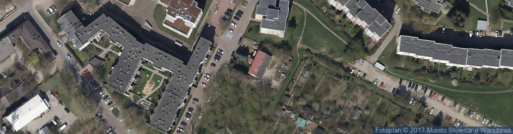 Zdjęcie satelitarne II Rejonu AK ul.