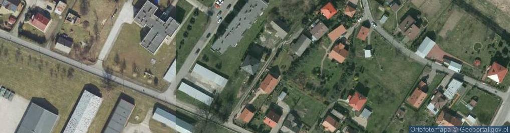 Zdjęcie satelitarne II Pułku Pancernego ul.