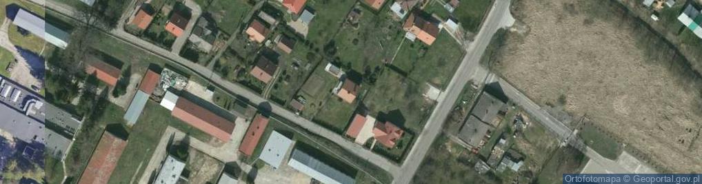 Zdjęcie satelitarne II Pułku Pancernego ul.