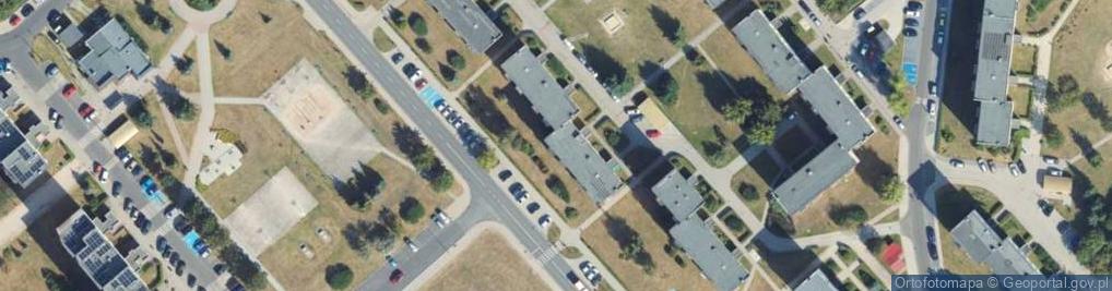 Zdjęcie satelitarne Ikara ul.