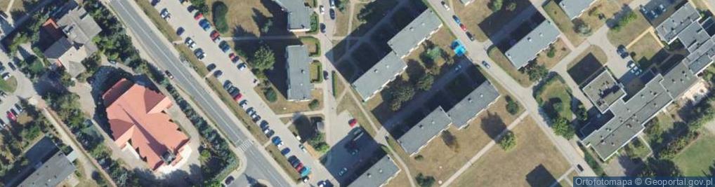 Zdjęcie satelitarne Ikara ul.