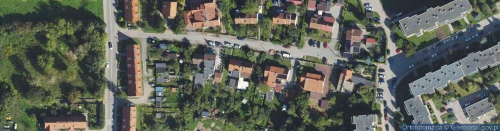 Zdjęcie satelitarne Iławska ul.