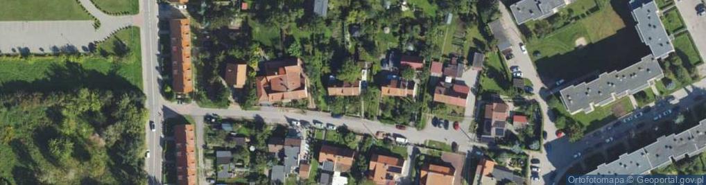 Zdjęcie satelitarne Iławska ul.