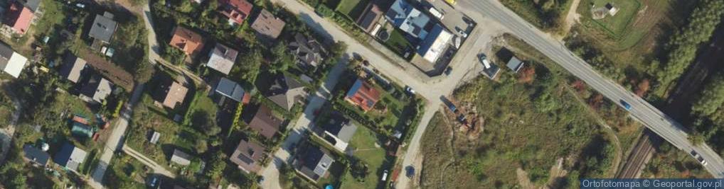 Zdjęcie satelitarne Iławska ul.