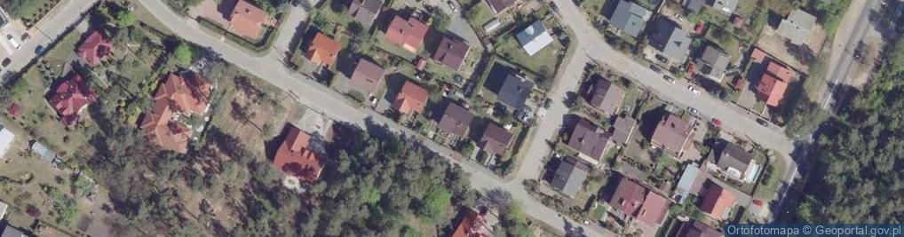 Zdjęcie satelitarne Iłłakowiczówny Kazimiery ul.