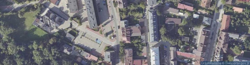 Zdjęcie satelitarne Iłżecka ul.