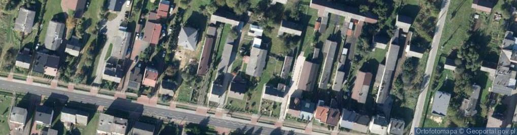 Zdjęcie satelitarne Iłżecka ul.