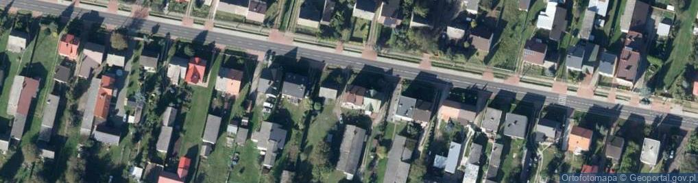 Zdjęcie satelitarne Iłżecka ul.