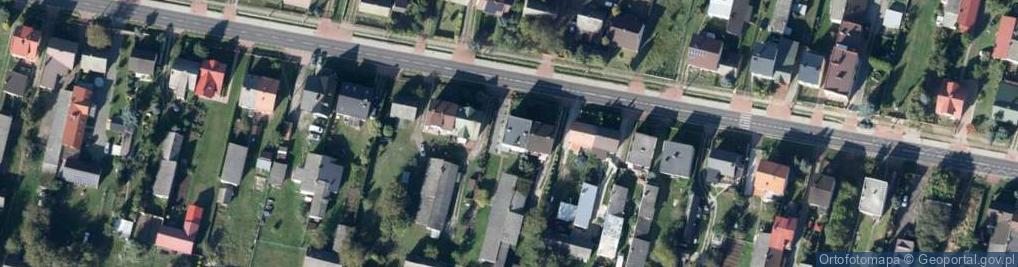 Zdjęcie satelitarne Iłżecka ul.