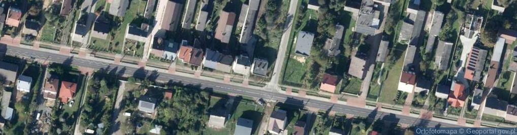 Zdjęcie satelitarne Iłżecka ul.