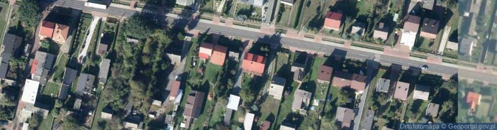 Zdjęcie satelitarne Iłżecka ul.