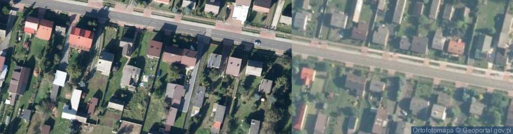 Zdjęcie satelitarne Iłżecka ul.