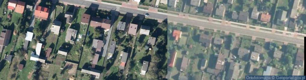 Zdjęcie satelitarne Iłżecka ul.