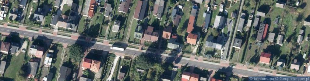 Zdjęcie satelitarne Iłżecka ul.