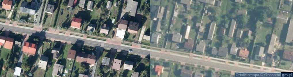Zdjęcie satelitarne Iłżecka ul.
