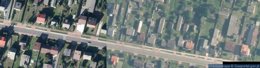 Zdjęcie satelitarne Iłżecka ul.